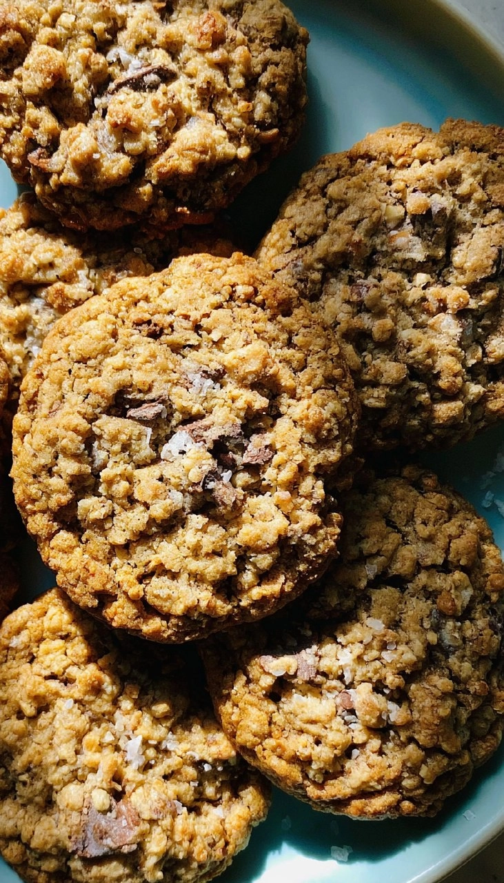 Toasted Milk Chocolate Cowboy Cookies
