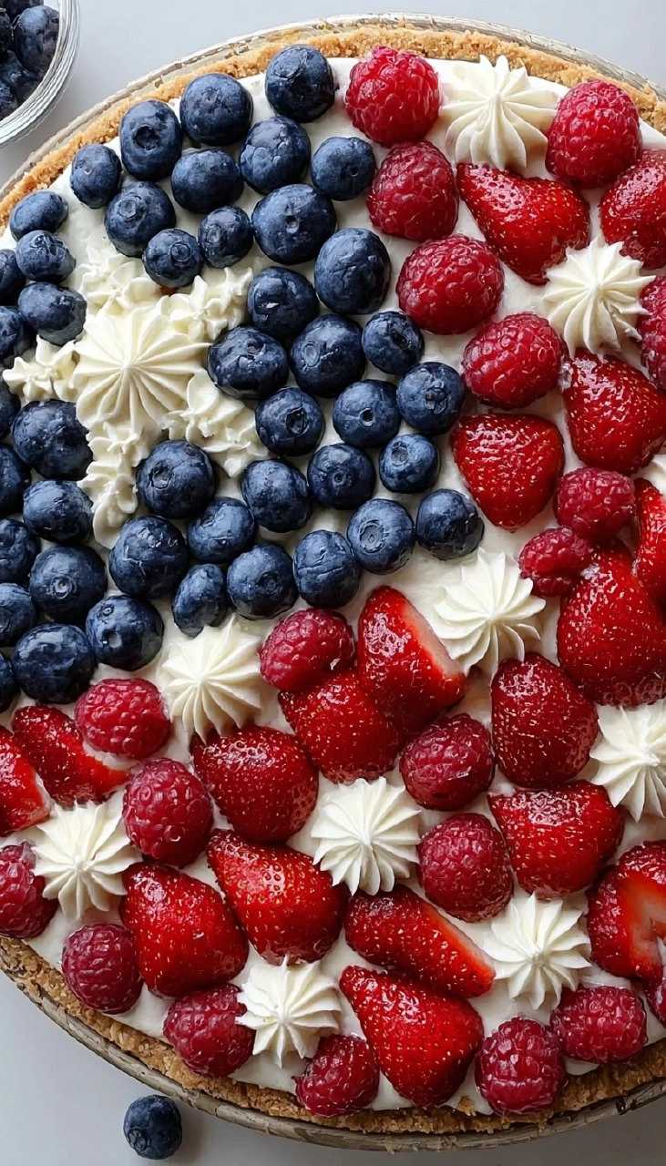 American Flag Fruit Pizza 95 American Flag Fruit Pizza