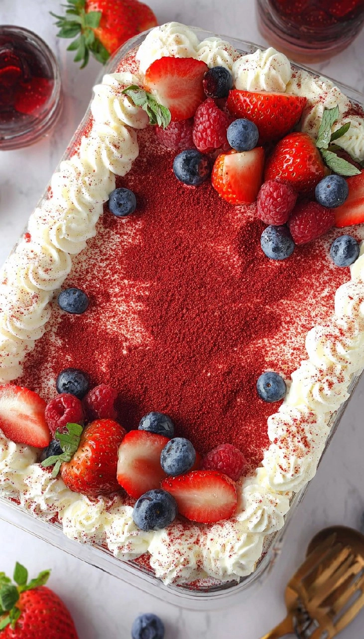 Berry Tiramisu 100 Berry Tiramisu