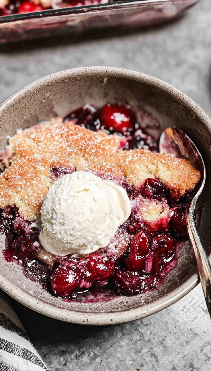 Cherry Cobbler