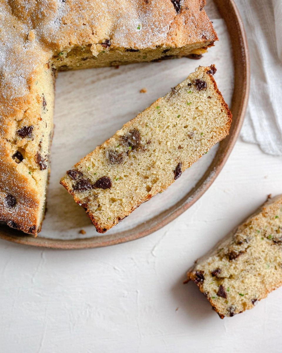 Chocolate Chip Zucchini Cake