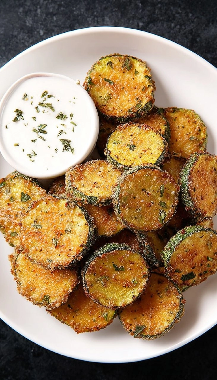 Crispy Fried Zucchini Chips 85 Crispy Fried Zucchini Chips