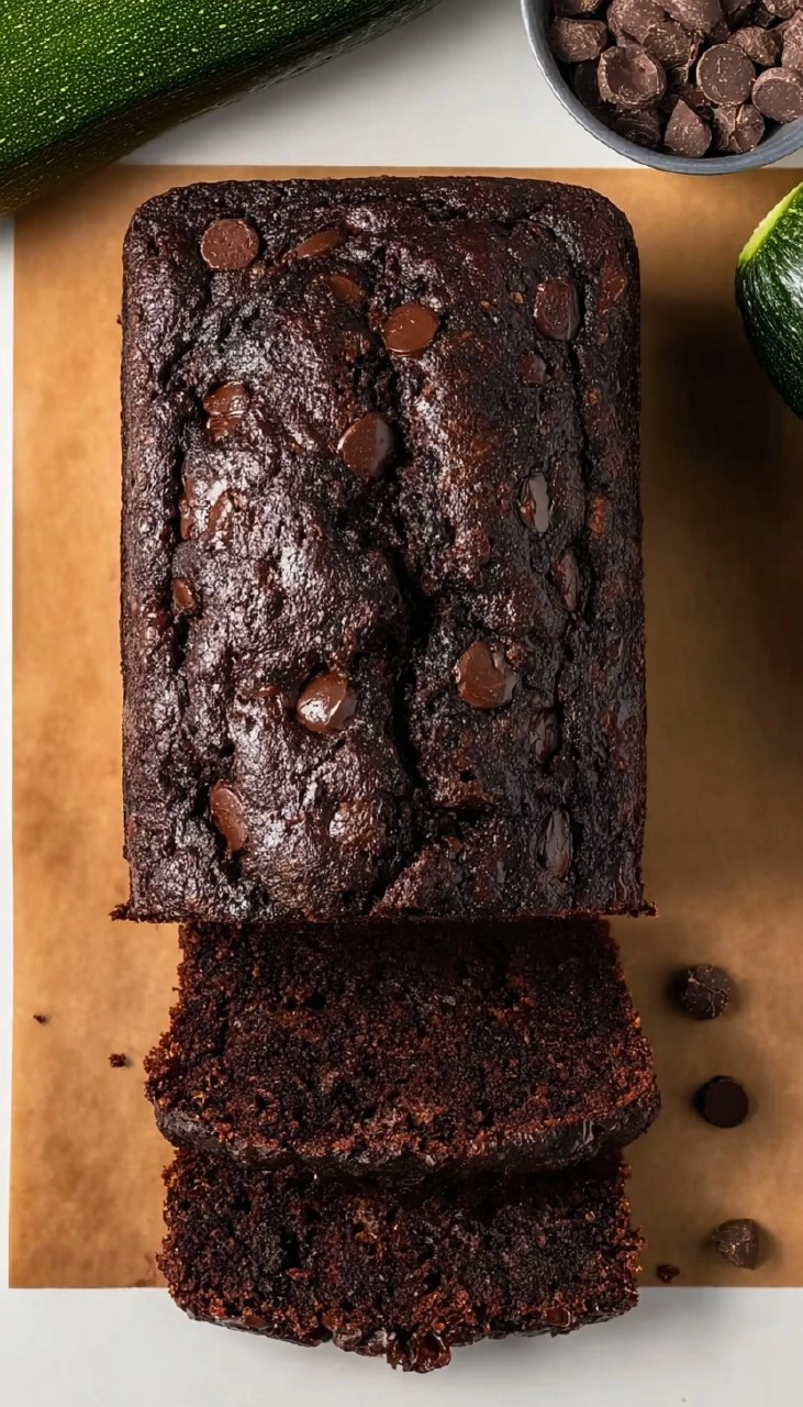 Double Chocolate Zucchini Bread