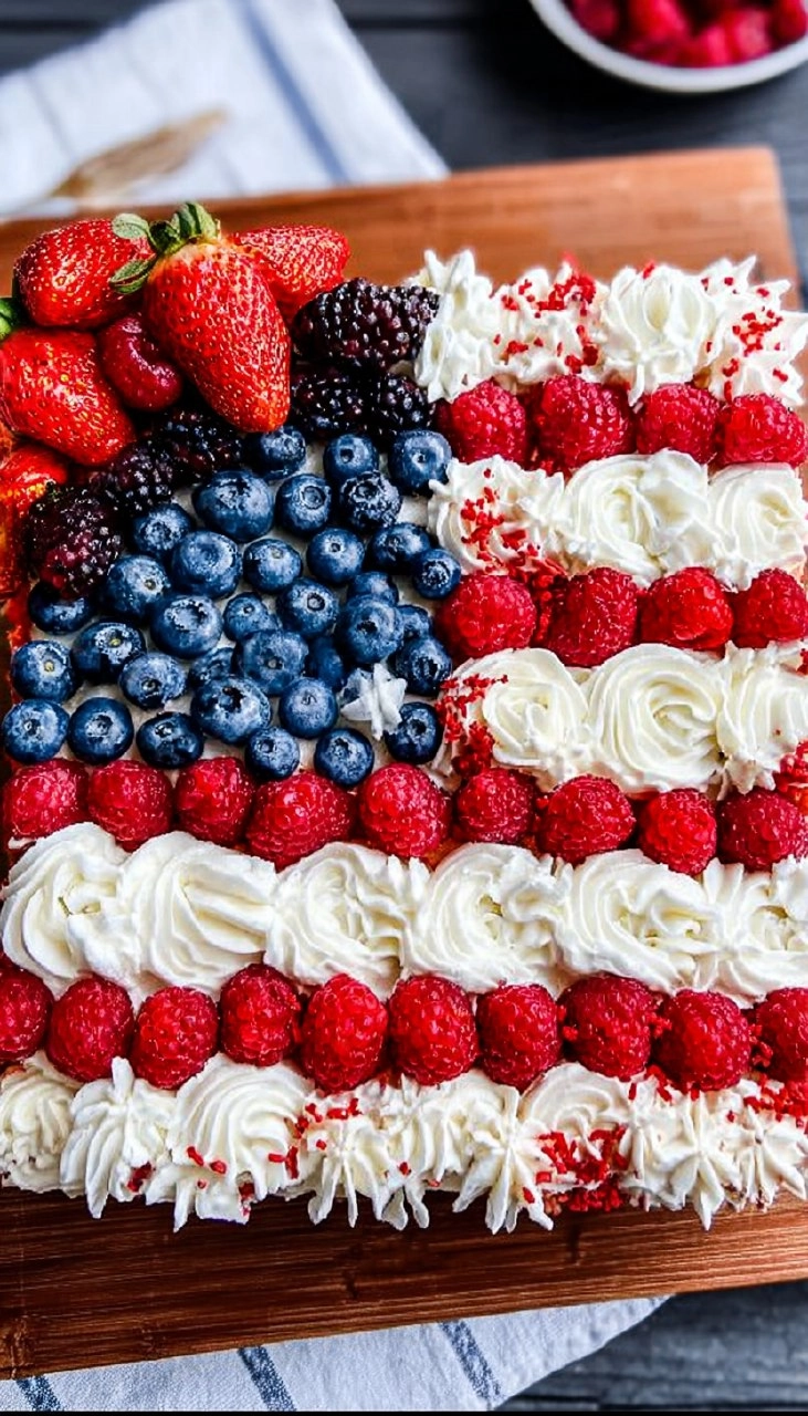 Flag Cake 130 Flag Cake