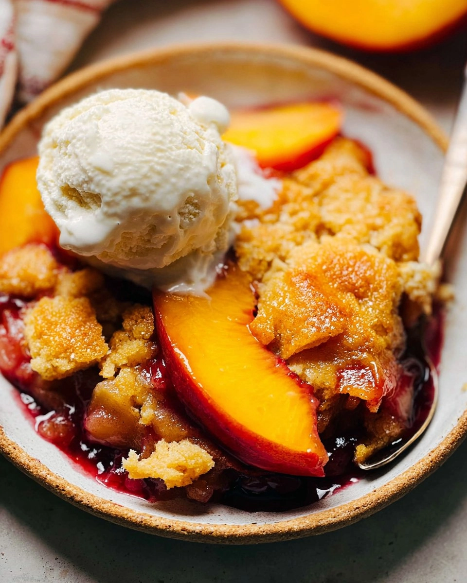 Fresh Peach Cobbler