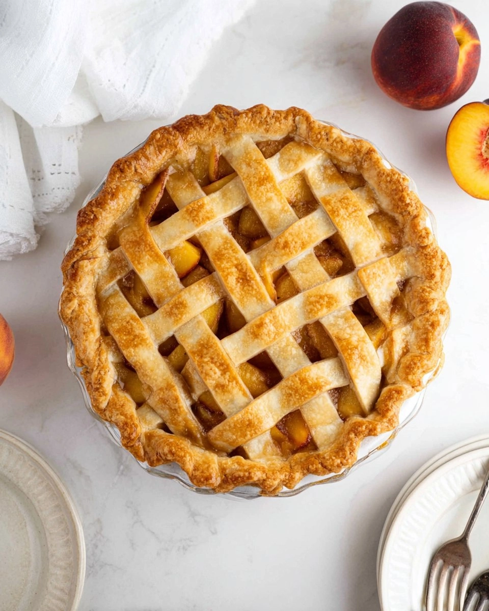 Fresh Peach Pie