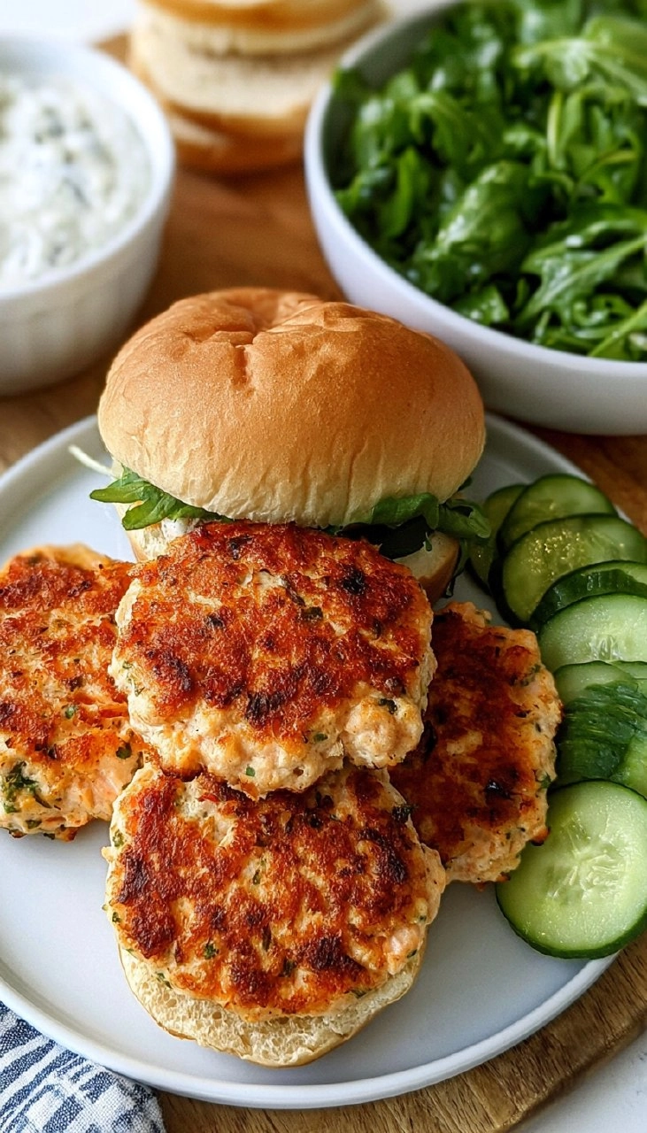 Homemade Salmon Burgers 125 Homemade Salmon Burgers