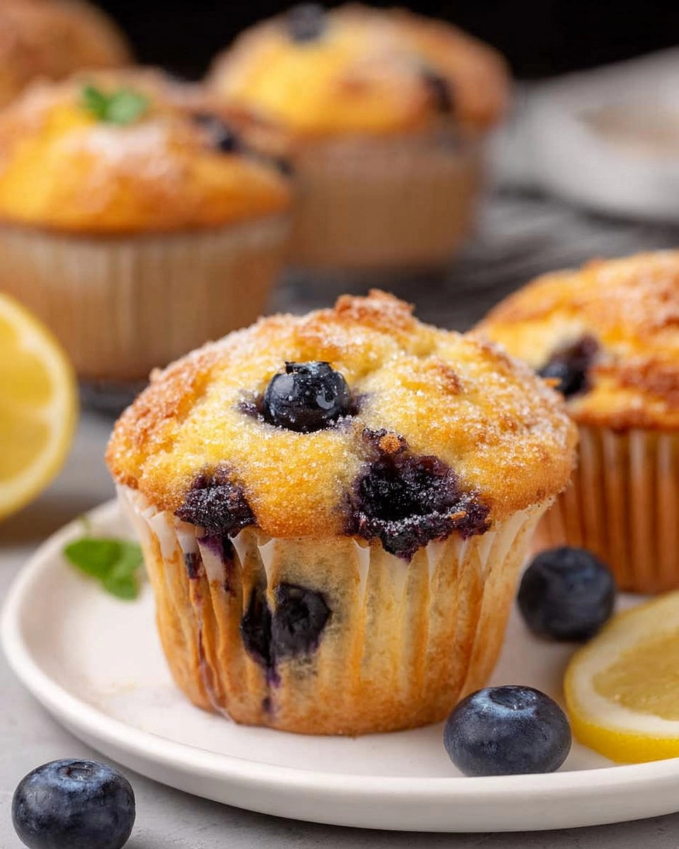Lemon Blueberry Muffins