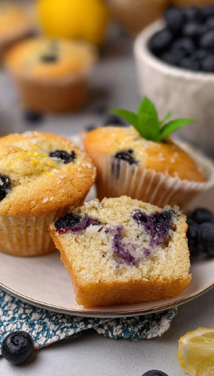 Lemon Blueberry Muffins