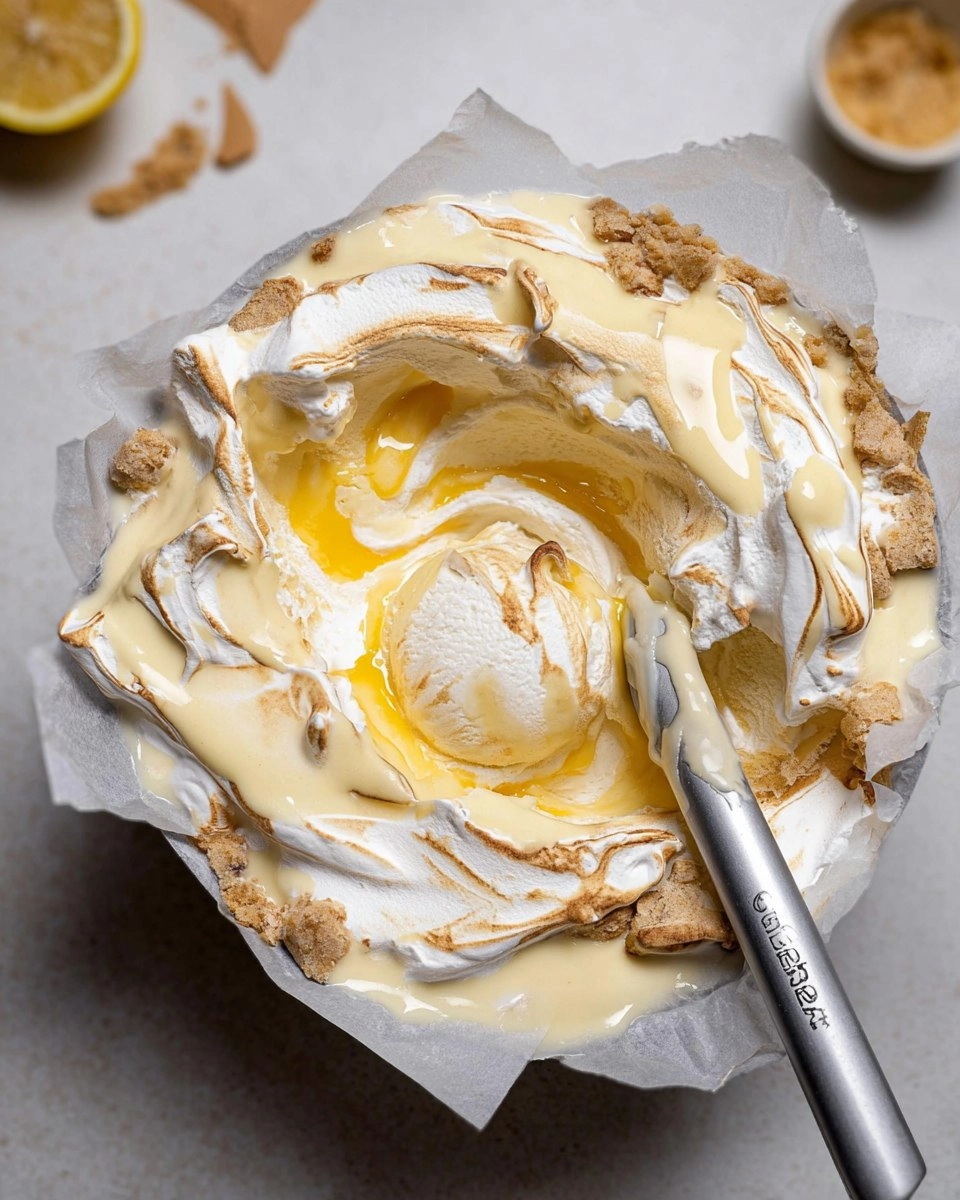 Lemon Meringue Pie Ice Cream