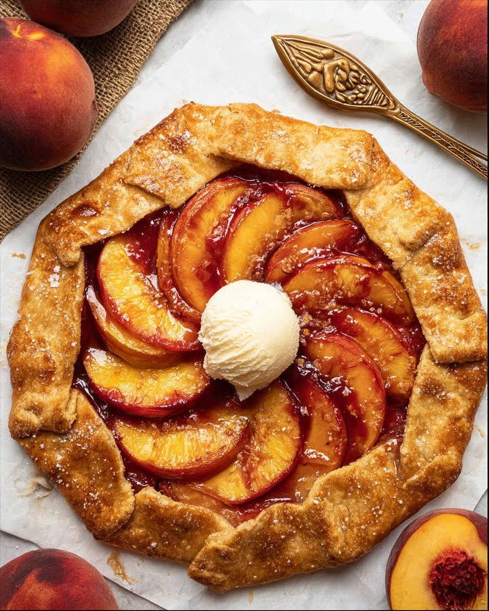 Peach Galette