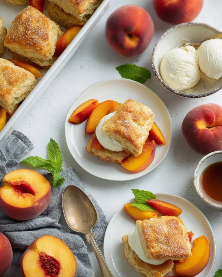 Peaches-and-Cream-Shortcakes-Recipe
