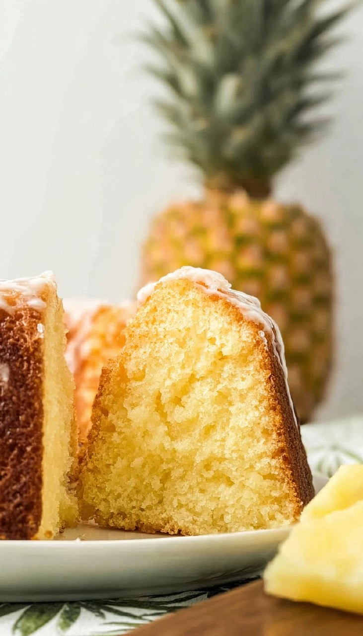 Pineapple Pound Cake