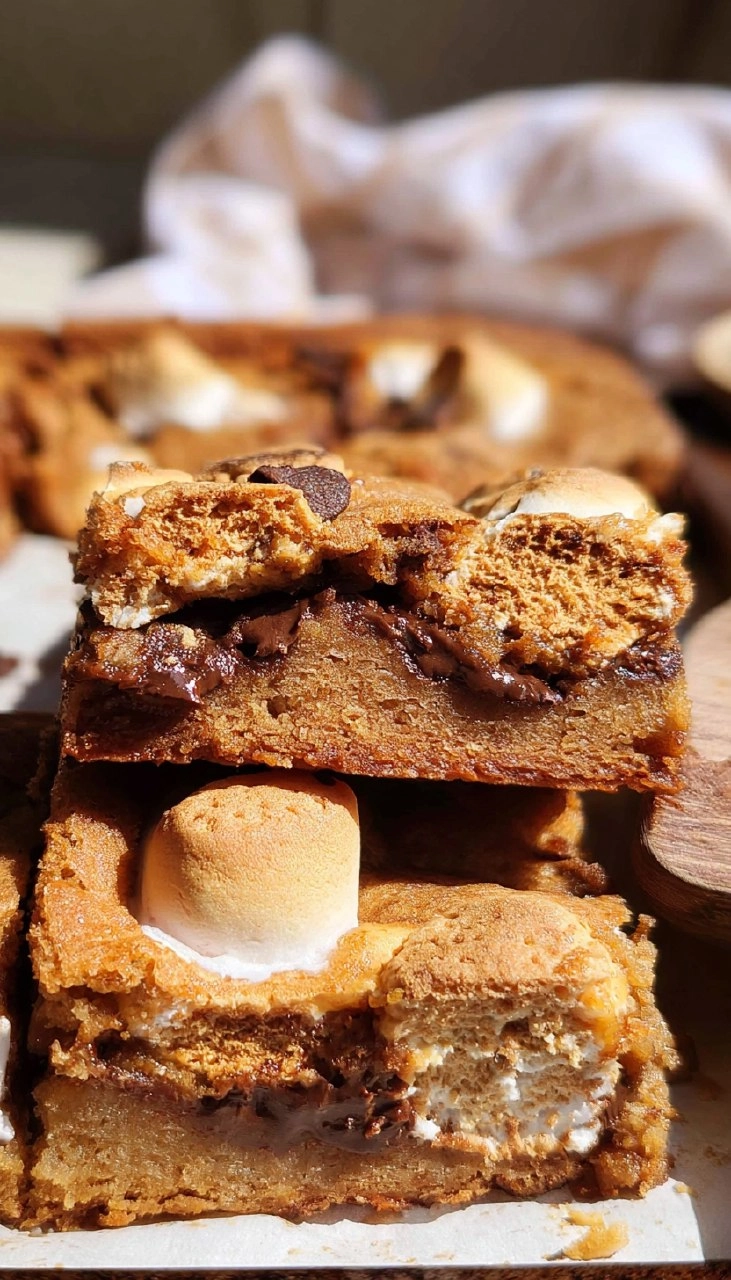 S'mores Blondies 95 S'mores Blondies