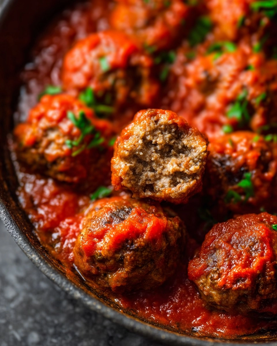 Baked-Meatball-Recipe-with-The-Best-Marinara-Sauce-Recipe