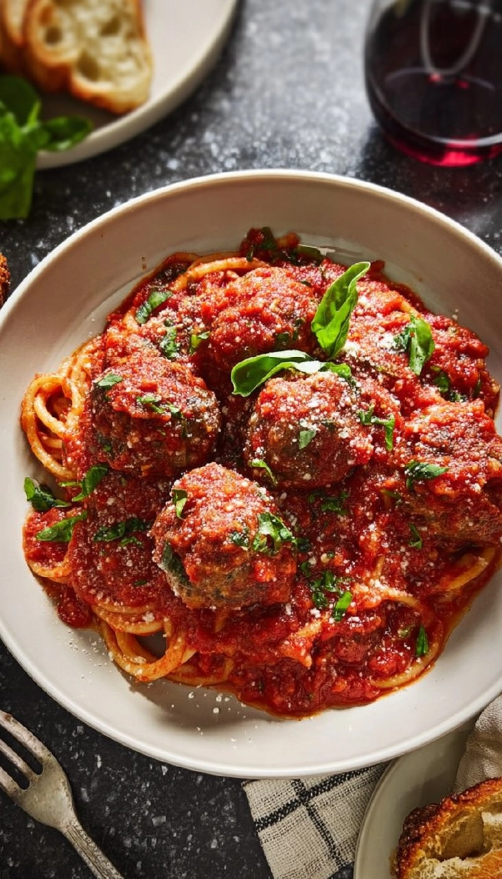 Baked Meatball Recipe (with The Best Marinara Sauce)