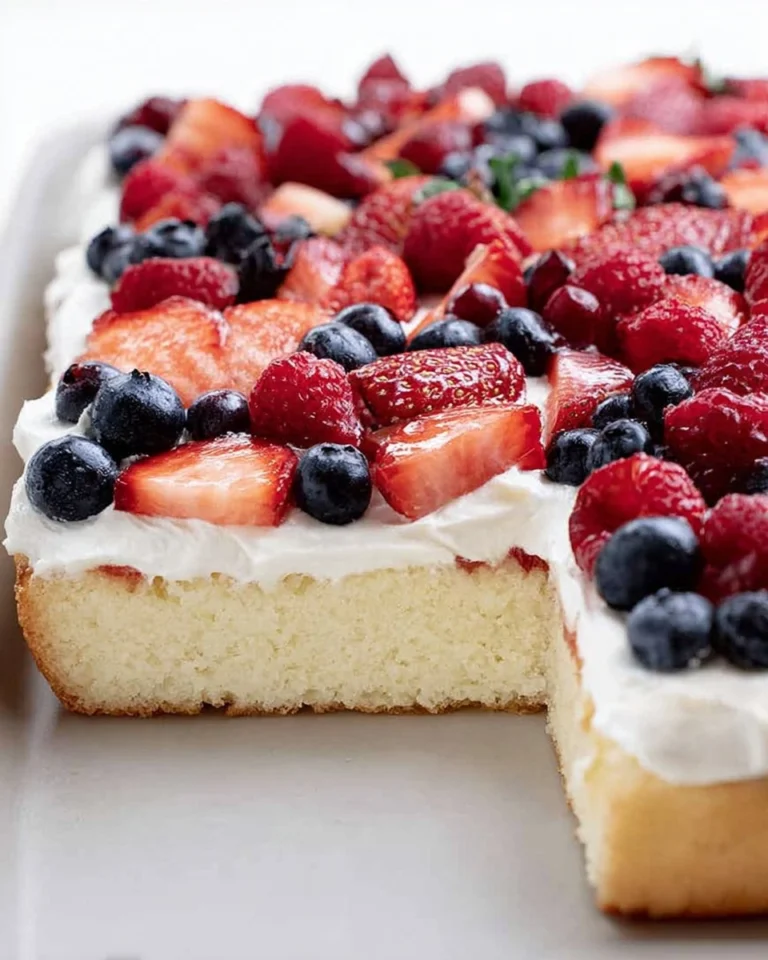 Berries-Cream-Sheet-Cake-Recipe
