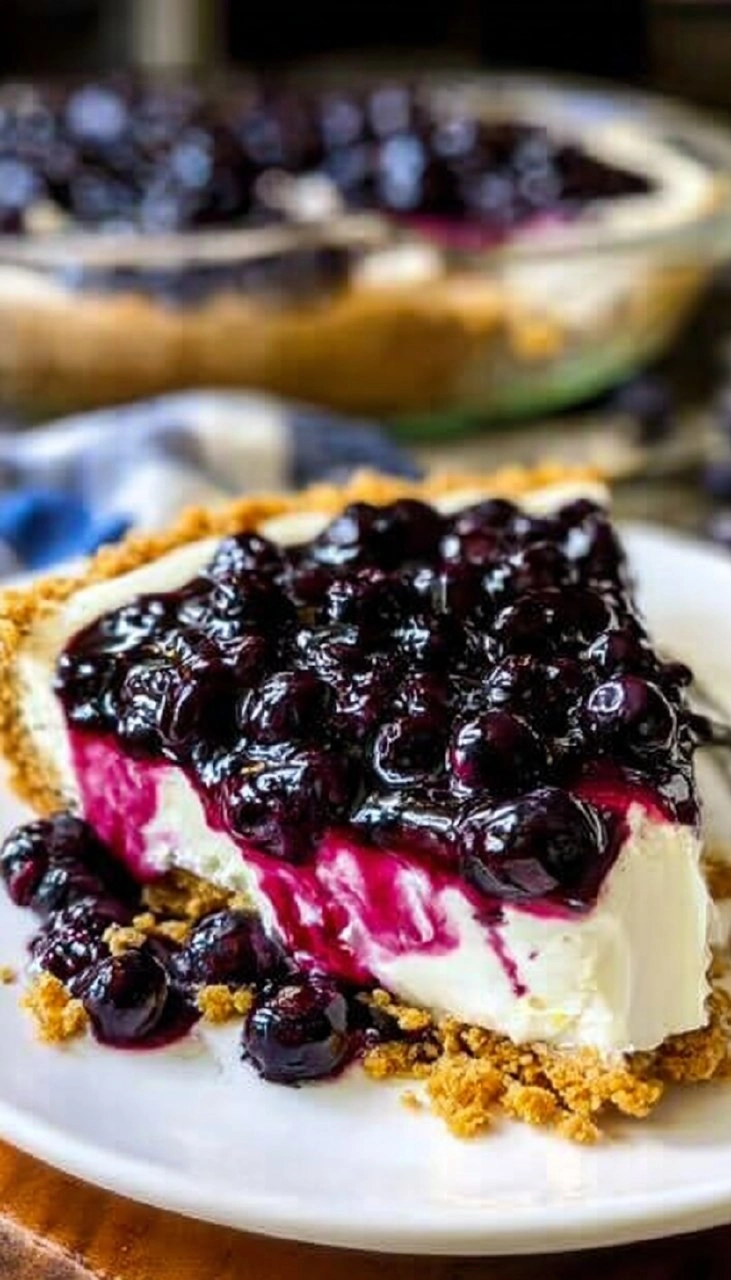 Blueberry Cream Cheese Pie