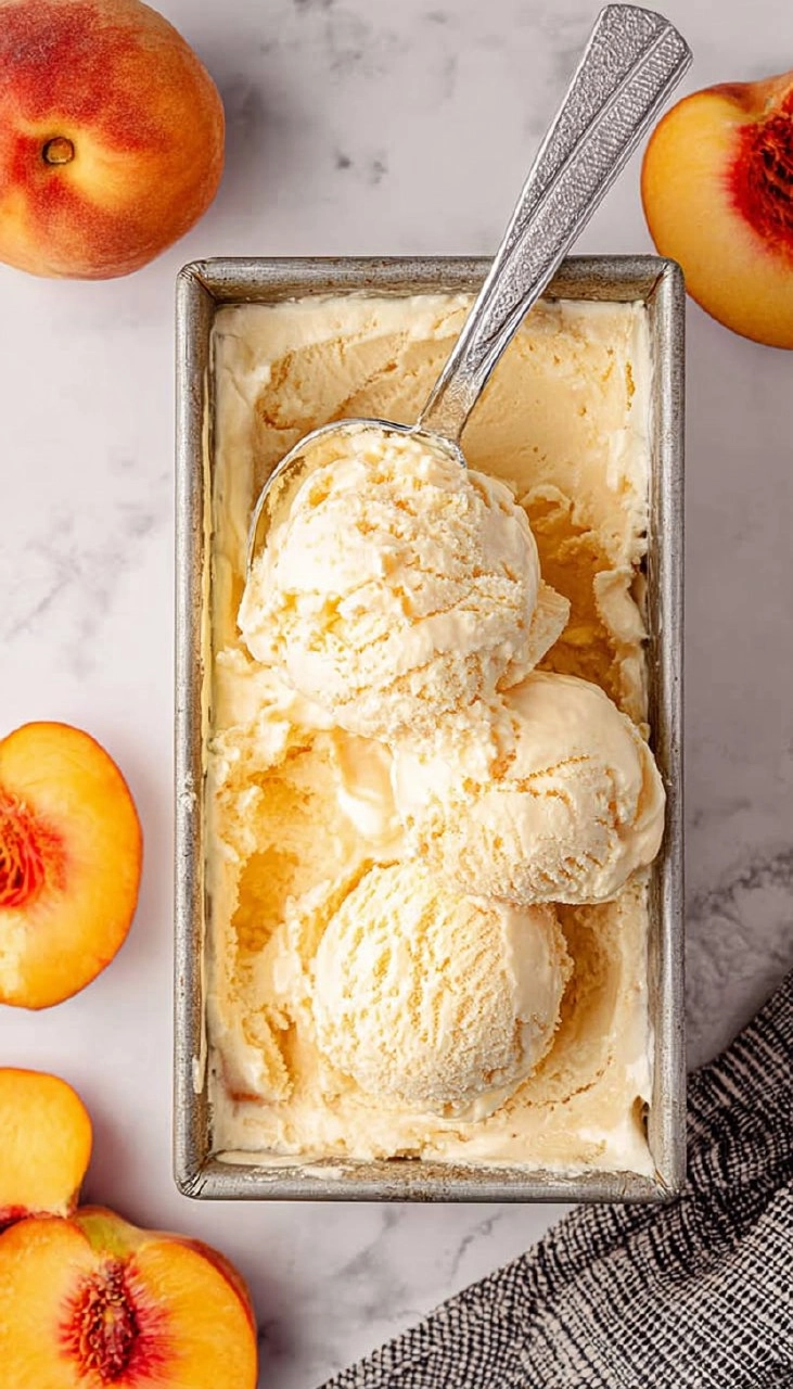 Peach Ice Cream