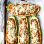 Sausage Stuffed Zucchini Boats 86 Sausage-Stuffed-Zucchini-Boats-Recipe