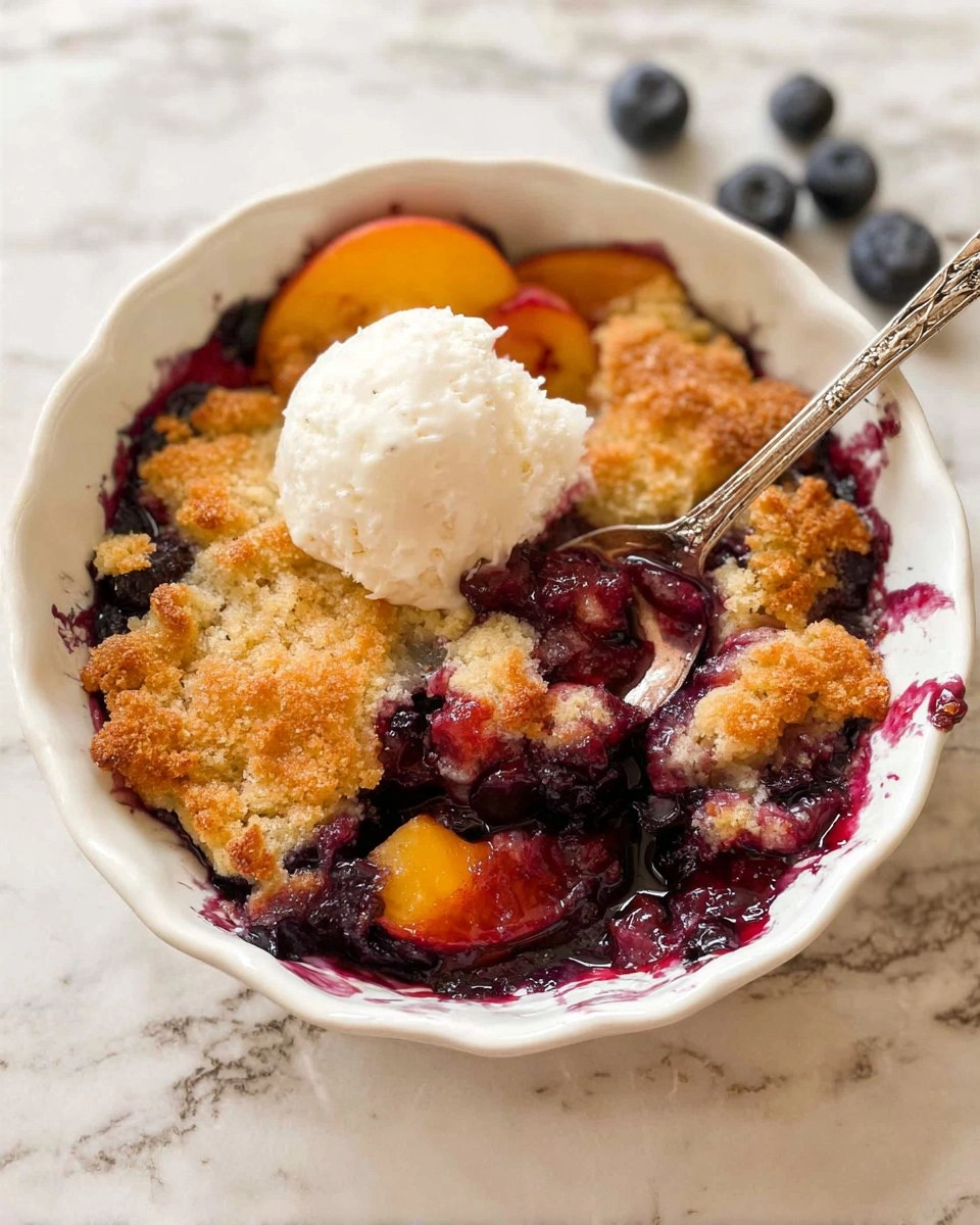 Blueberry-Peach-Cobbler-Recipe