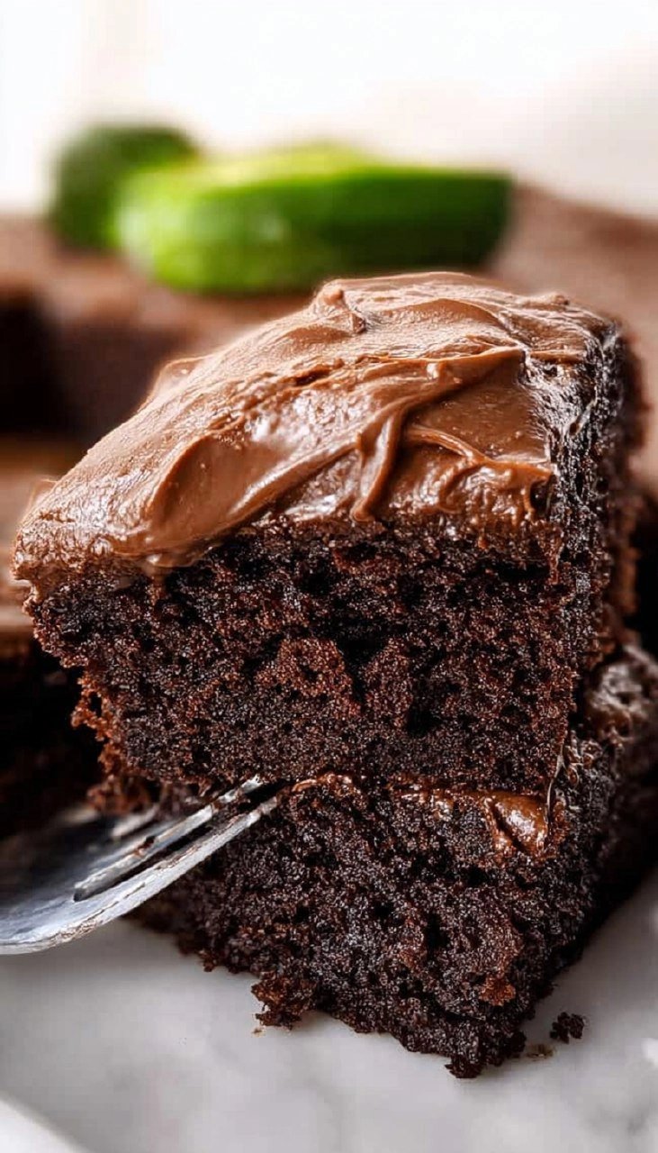 Chocolate Zucchini Snack Cake