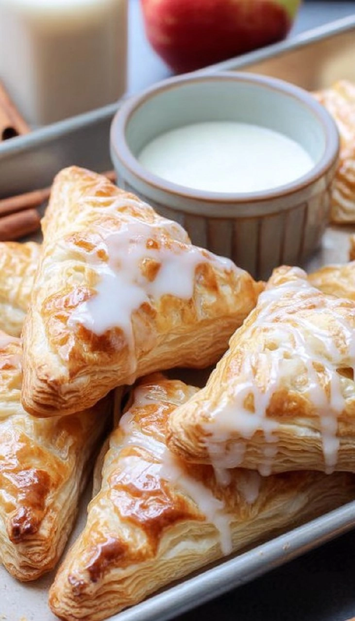 Apple Turnovers with Puff Pastry
