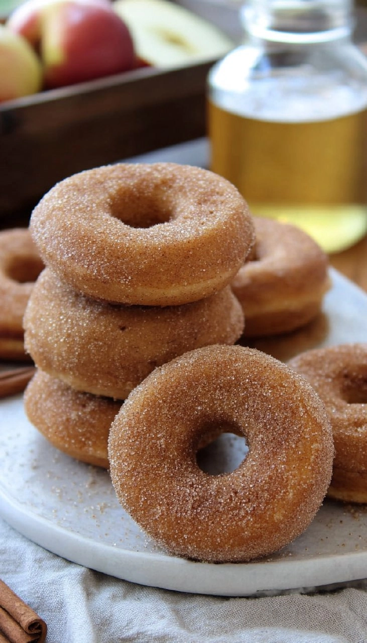 Baked Apple Cider Donuts