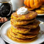 Fluffy-Pumpkin-Pancakes-Recipe