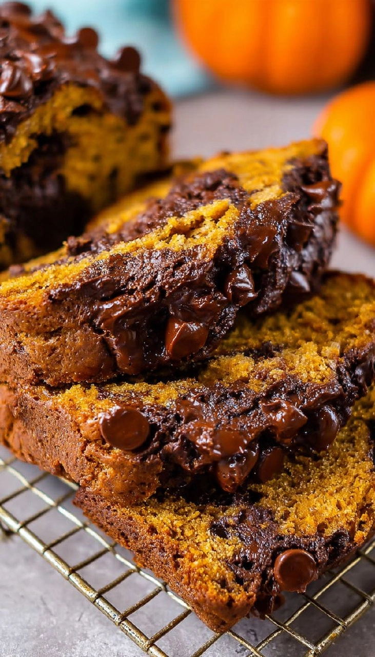 Pumpkin Chocolate Chip Bread