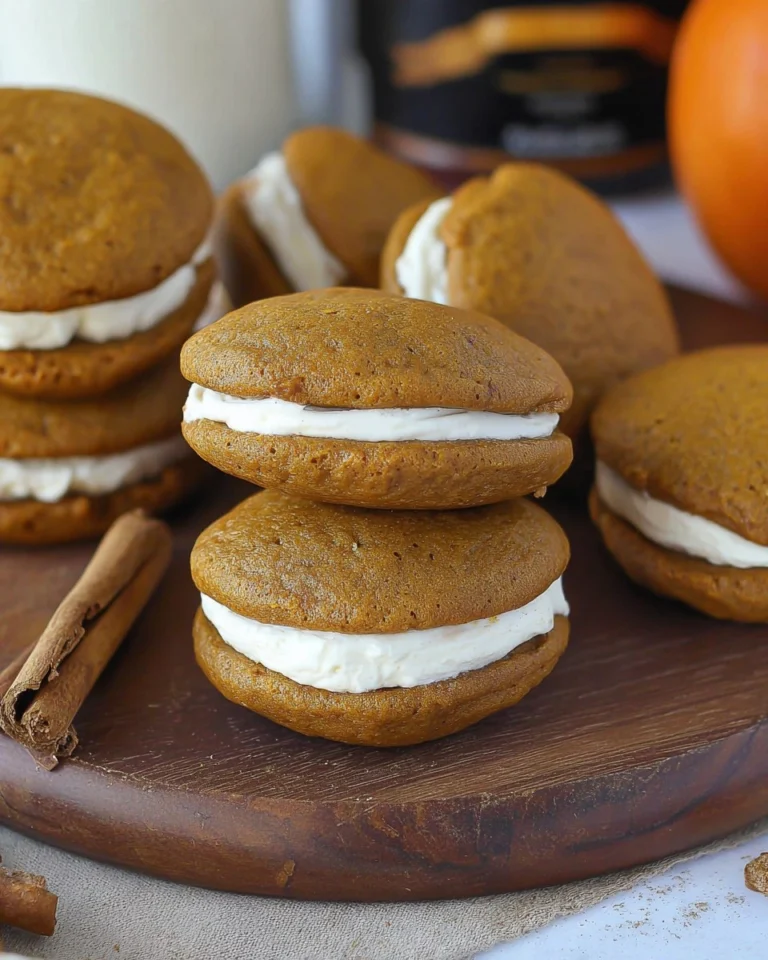 Pumpkin-Whoopie-Pies-with-Cream-Cheese-Filling-Recipe